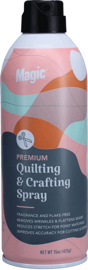 Enhance Your Quilts and Crafts with the Magical Touch of Premium Spray.